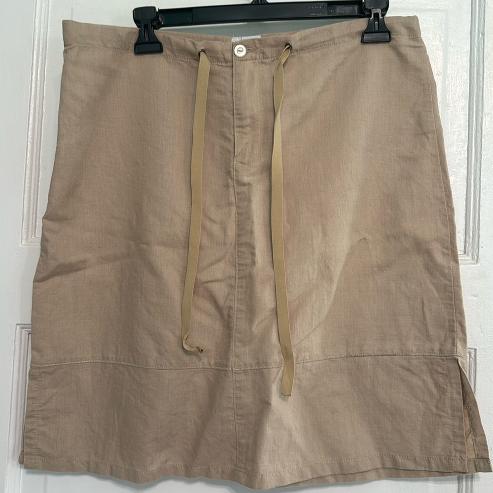 Vintage Calvin Klein linen blend skirt